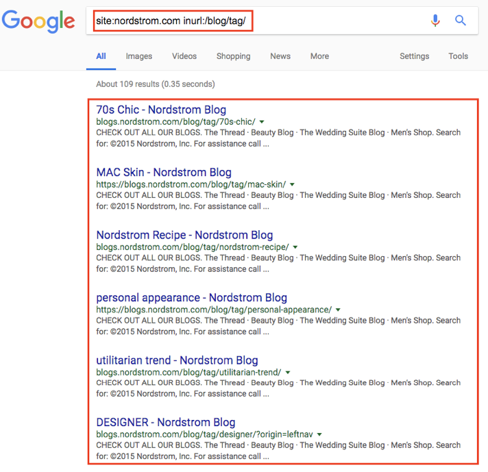 google tags for seo